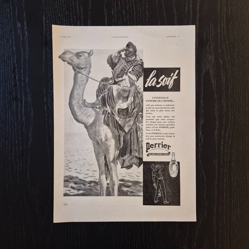 1939 perrier acqua - perrier,