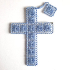 LARGE Crochet Christian Cross
