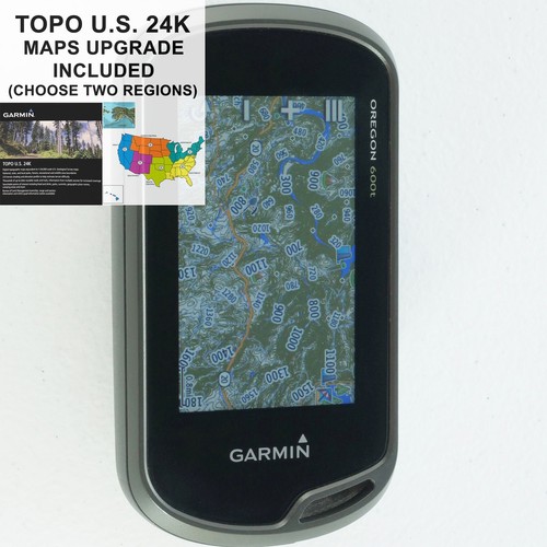 Garmin oregon 600t gps con - 600t,