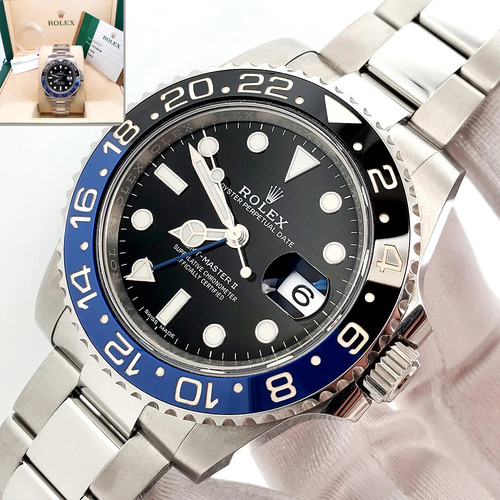 2017 rolex batman gmt master - batman, gmt-master