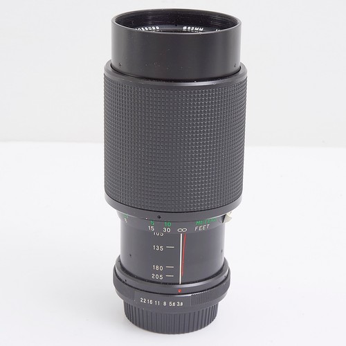 Vivitar 205mm 8 macro - 75-205mm, f/3.8