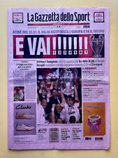 Gazzetta dello Sport - 24 maggio 2007 - MILAN LIVERPOOL Campione d'Europa