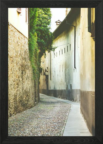 Strada nella vecchia bergamo - strada,