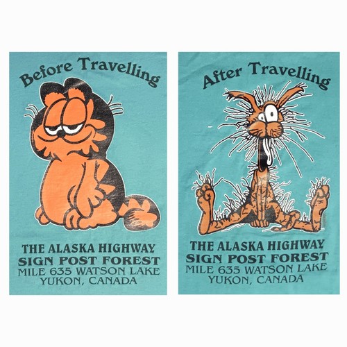 Vintage single stitch - single, garfield