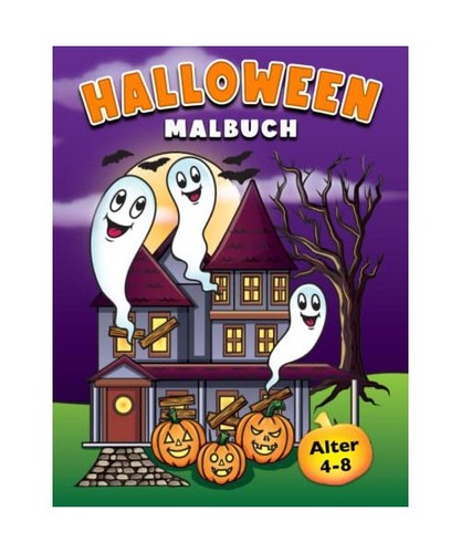 Halloween malbuch für kinder - halloween,