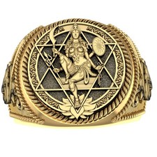 Anello Dea Kali gioiello in