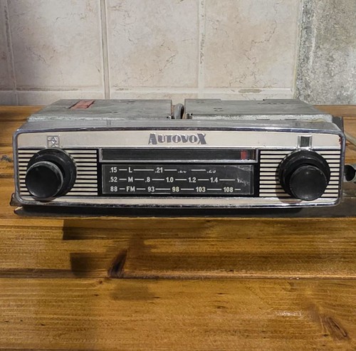 Autoradio autovox vintage - autoradio, fm