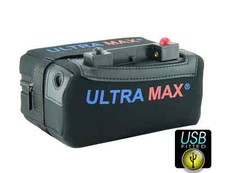 LI18-12USB LITHIUM 27 Holes Golf Trolley Battery Powakaddy Connector T-BAR USB