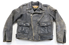 giacca harley davidson L pelle