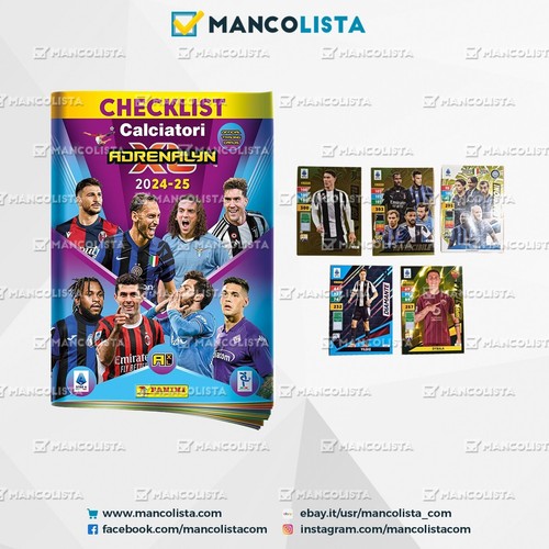 Mancolista com card mancanti - [mancolista.com],
