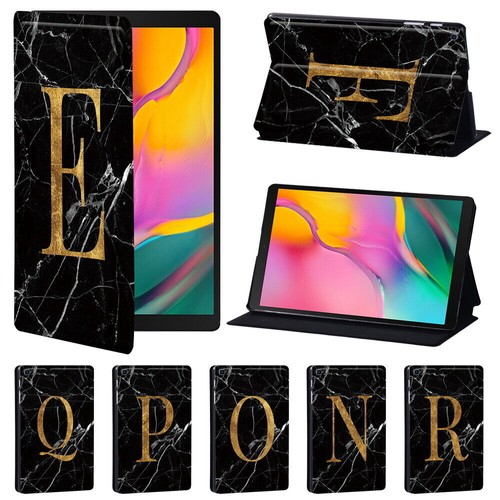 Initial leather tablet - tablet, stand