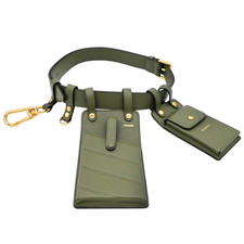 FENDI | Army Green Leather