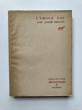 André BRETON " L'amour fou "