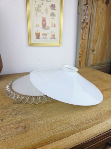 Lot abat jour opaline - abat-jour,