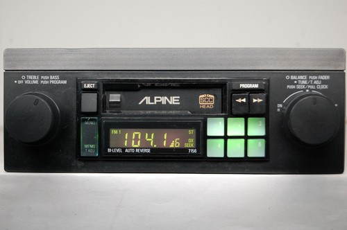 Autoradio epoca alpine - autoradio,
