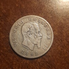 Vittorio emanuele 1 lira - -,