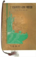 CALENDARIO 2° REGGIMENTO GENIO PONTIERI  Anno 1980