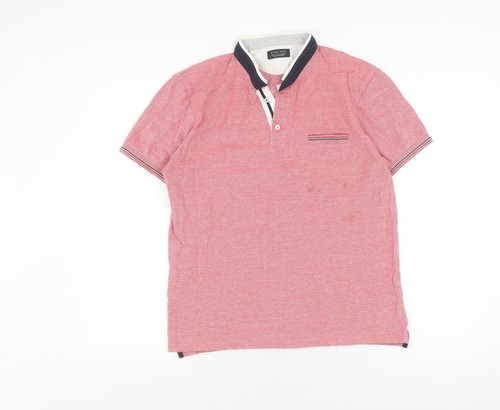 Polo zara uomo - rosa,, taglia