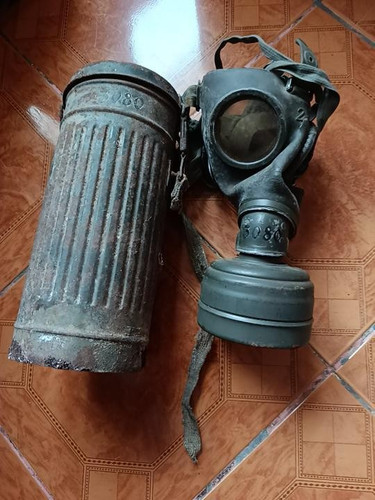Maschera antigas wehrmacht - antigas, ww2