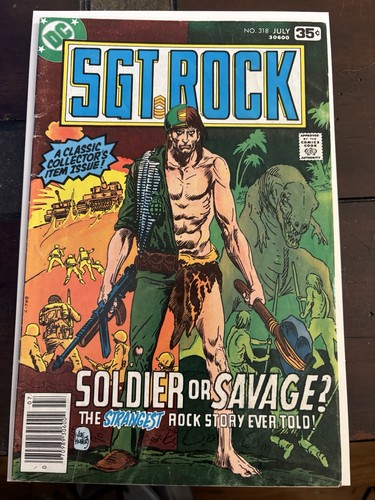 Sgt rock 318 dc comics - sgt.,