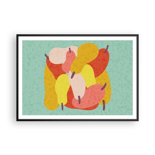 Poster 100x70cm frutta pere - 100x70cm,