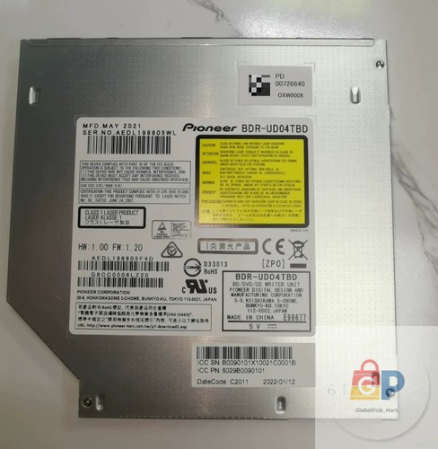 Pioneer bdr ud04 - mm, bdr-ud04
