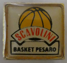 Spilla distintivo - Scavolini - Basket Pesaro