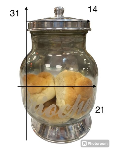 Vaso barattolo vetro - ,