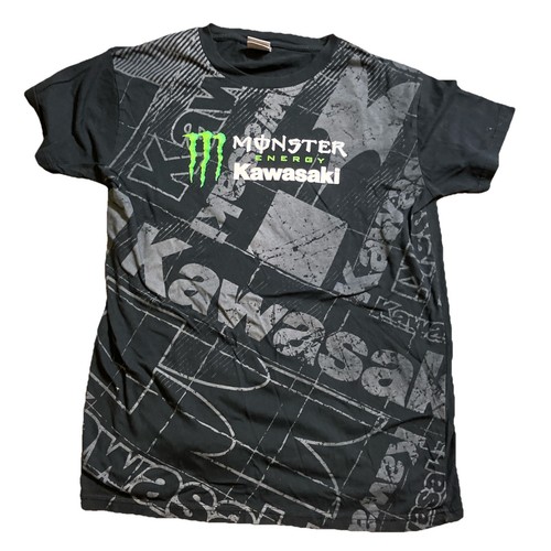 Shirt vintage monster - monster, energy