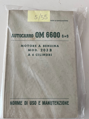 Libretto uso manutenzione - libretto,