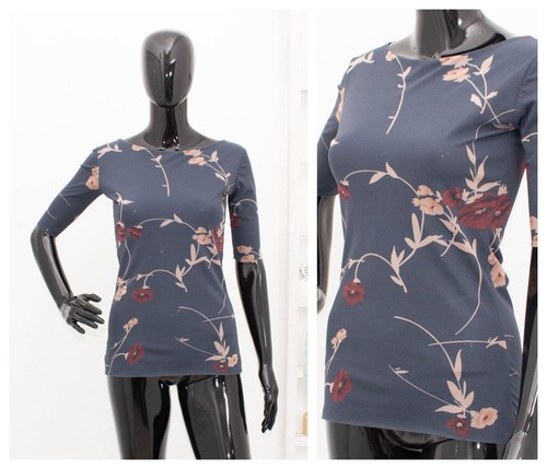 Ganni blusa grigia - ganni, floreale