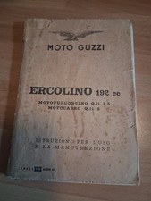 Libretto moto guzzi ercolino - libretto,