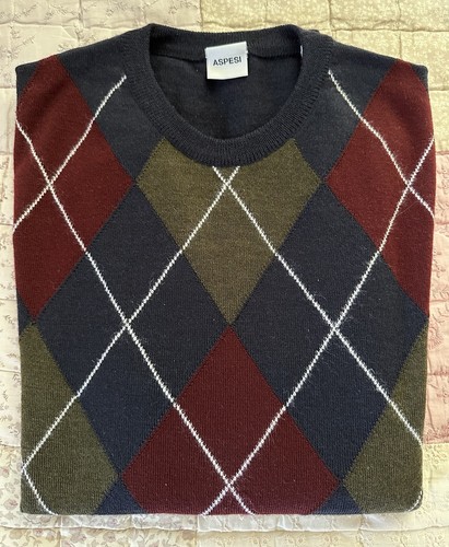 Maglia uomo aspesi - maglia, girocollo