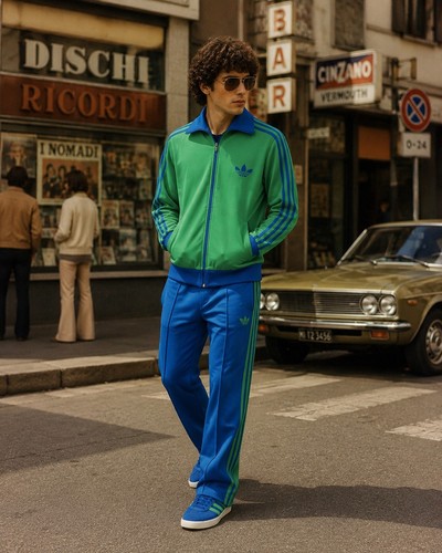 Tuta adidas uomo stile vintage - stile,