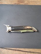 Coltello Da Caccia David Multiuso Corno Bufalo Seghetto