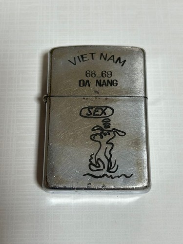 Zippo accendino olio guerra - zippo, a