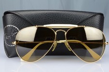 Ray Ban Aviator RB3407  001/3K  58-14 Sunglasses Lenti Degradanti-Gialle Italy