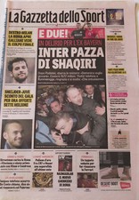 La Gazzetta dello Sport del 9 gennaio 2015 - Inter pazza di Shaqiri