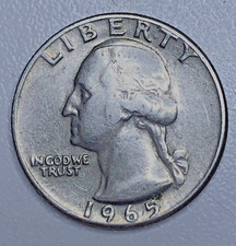 1965 US Washington Quarter