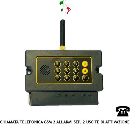 Allarme telefonico incendio - allarme,