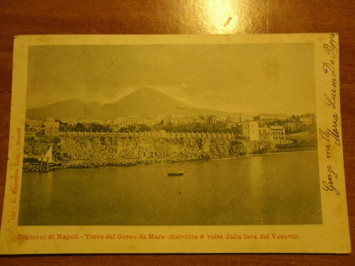Torre del greco cartolina - del,