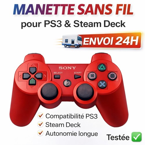 Manette jeu ps3 bluetooth - jeu,