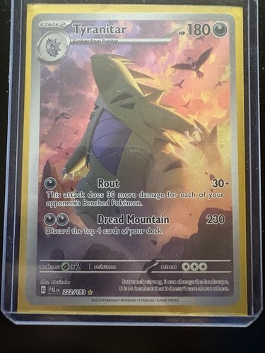 Pokémon tyranitar 222 - pokémon, 222/193