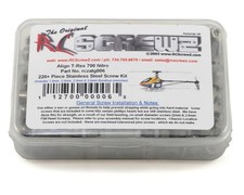Kit viti RC Screwz Align T-Rex 700 in acciaio inox nitro [RCZALG006]