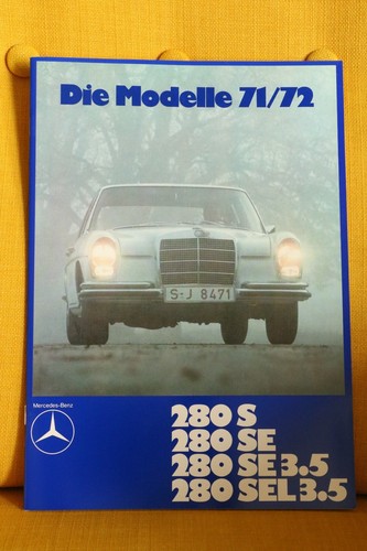 Mercedes 280 sel 5 w108 - mercedes, 3.5
