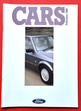 FORD CARS 1988 BROCHURE FIESTA