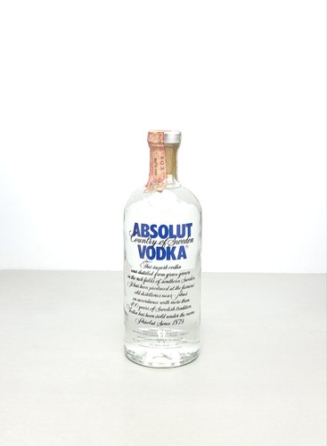 Absolut vodka 1980s bott 75 - vodka,