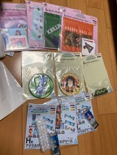 Dragon Ball GT Ichiban Kuji set premio inferiore 10 pezzi file trasparenti adesivi distintivi