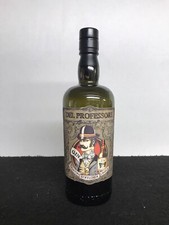 Bottiglia Vuota  GIN DEL PROFESSORE Da Collezione lampada candela