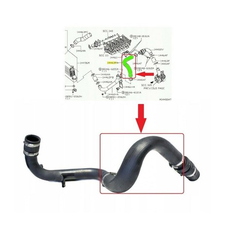 Tubo intercooler turbo